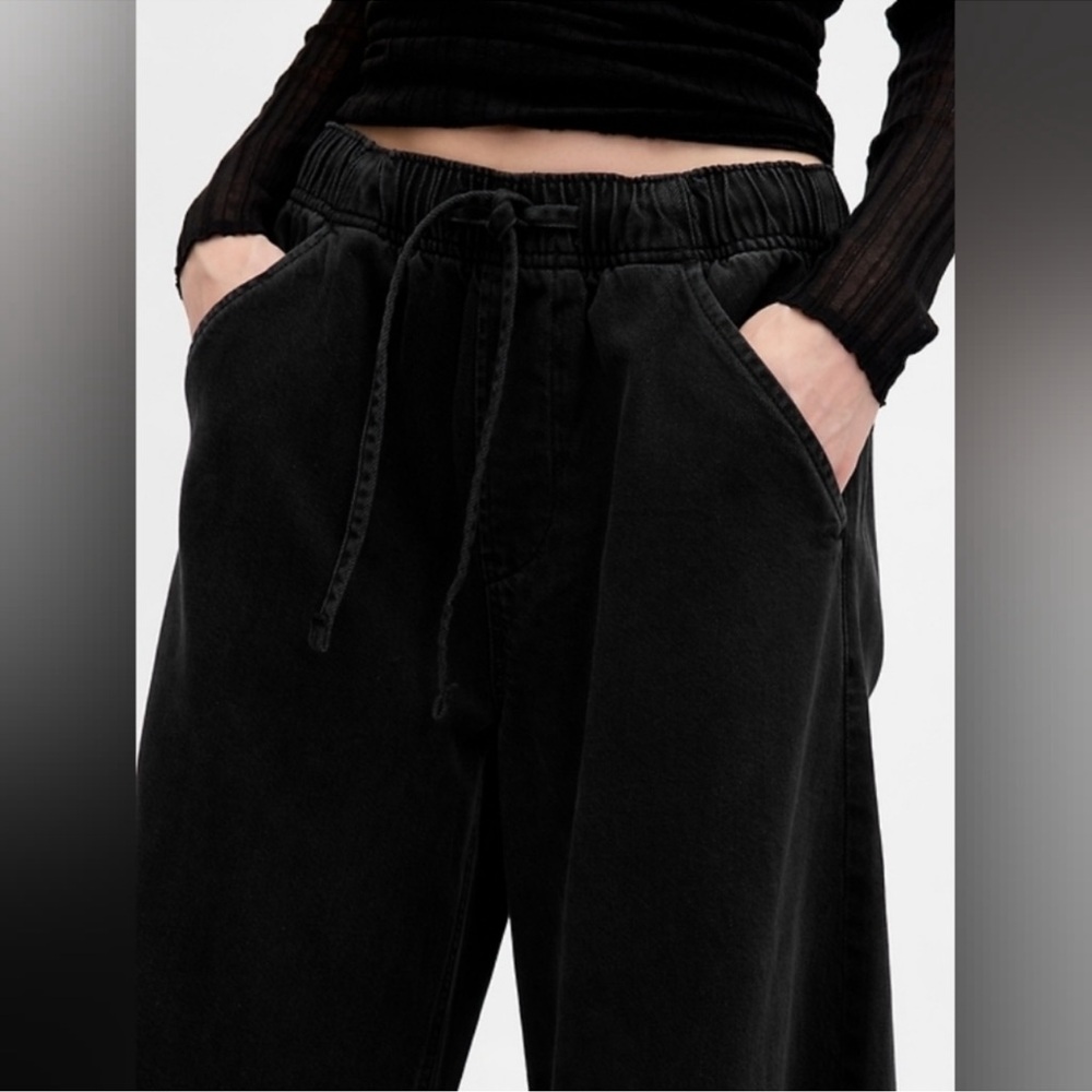 NWOT! Gap Black Mid Rise UltraSoft Easy Horseshoe Jeans 815686 🩷 - Picture 7 of 7